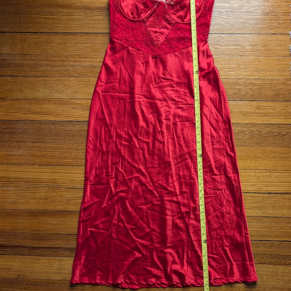 Red Lingerie Dress - Picture 6 of 12